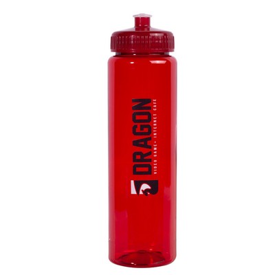 32 oz. Color Gloss Water Bottle (2 Color Imprint)